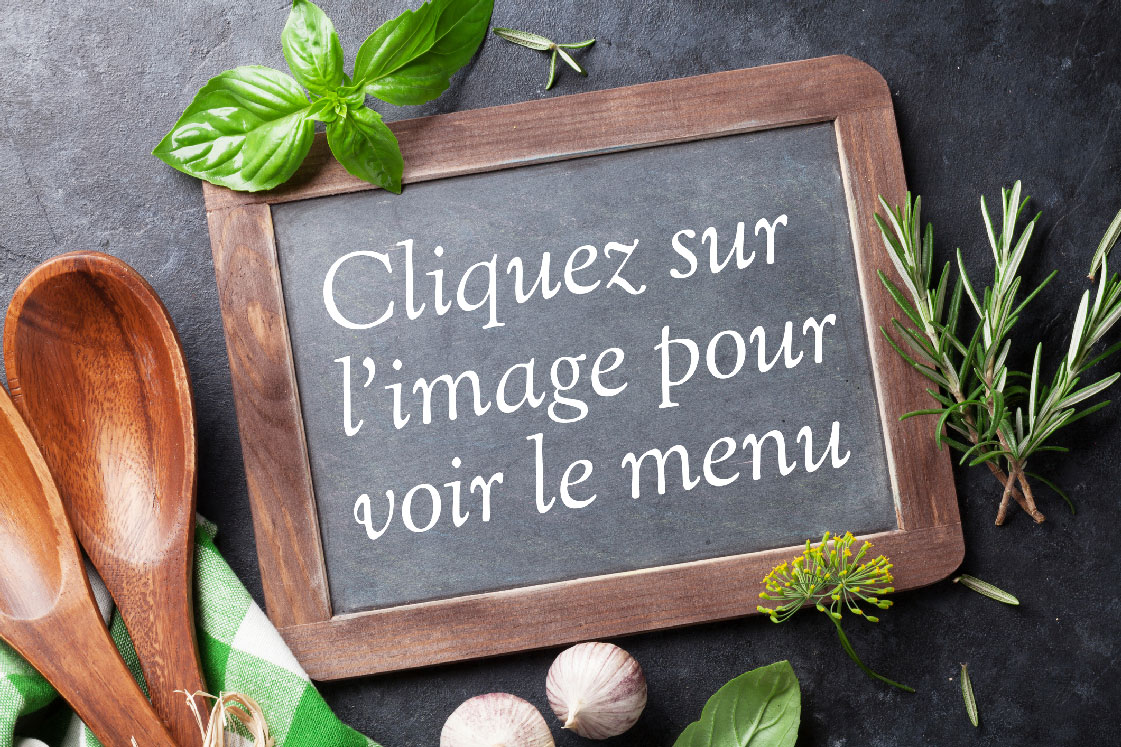 Menu cuisine saine